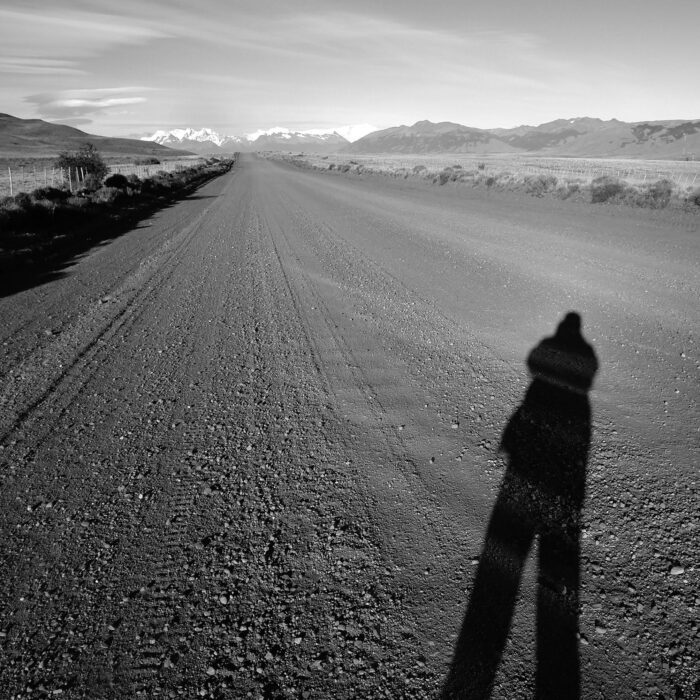 Fotografie My Own Shadow von Alfred Resch-Díaz