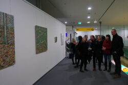 Ausstellungseröffnung Galerie am Flughafen Graz, Green Horizon von Noel Paine