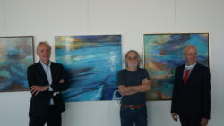 Ausstellungseröffnung Lalo Srkalovic Wasser, Galerie am Flughafen Graz