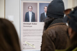 Dokumentation Finissage Stereotype Christoph Staber in der Fotogalerie im Grazer Rathaus
