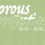 Ausstellung porous projections 05.05.-30.06.2022, Covergrafik © Hannah Sakai