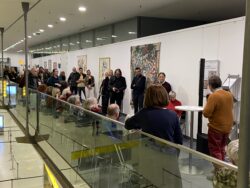Eröffnung Neuverdichtungen von Angela Flois in der Galerie am Flughafen Graz