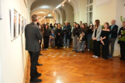 Eröffnung gestern heute morgen Jugendgalerie im Grazer Rathaus