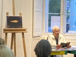 Finissage der Ausstellung Friedrike Schwab und Anna-Sophia Graz in der Galerie Centrum