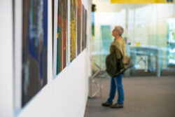 Ausstellungseröffnung von Christoph Solstreif-Pirker in der Galerie am Flughafen Graz