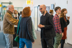 Ausstellungseröffnung von Christoph Solstreif-Pirker in der Galerie am Flughafen Graz