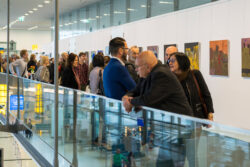 Ausstellungseröffnung von Christoph Solstreif-Pirker in der Galerie am Flughafen Graz