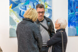 Ausstellungseröffnung Friederike Schwab und Marin Katušić in der Galerie Centrum