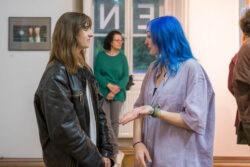Ausstellungseröffnung Friederike Schwab und Anna-Sophia Graf in der Galerie Centrum