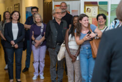 Eröffnung der Ausstellung Gabriela Mistral in der Pionierinnengalerie im Grazer Rathaus