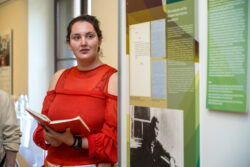 Eröffnung der Ausstellung Gabriela Mistral in der Pionierinnengalerie im Grazer Rathaus