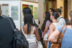 Eröffnung der Ausstellung Gabriela Mistral in der Pionierinnengalerie im Grazer Rathaus