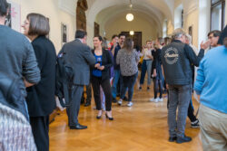 Eröffnung der Ausstellung Gabriela Mistral in der Pionierinnengalerie im Grazer Rathaus