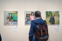 Eröffnung out of sight out of mind Alena Zhandarova und Lena Rosa Händle in der Fotogalerie im Grazer Rathaus