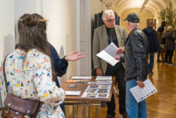 Eröffnung out of sight out of mind Alena Zhandarova und Lena Rosa Händle in der Fotogalerie im Grazer Rathaus