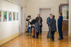 Eröffnung out of sight out of mind Alena Zhandarova und Lena Rosa Händle in der Fotogalerie im Grazer Rathaus