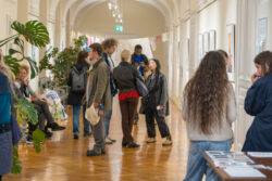 Eröffnung out of sight out of mind Alena Zhandarova und Lena Rosa Händle in der Fotogalerie im Grazer Rathaus