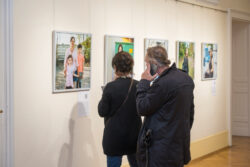 Eröffnung out of sight out of mind Alena Zhandarova und Lena Rosa Händle in der Fotogalerie im Grazer Rathaus