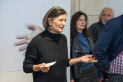 Ausstellungseröffnung Galaxienumarmung im Zentrum von Mirko Maric