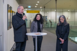 Eröffnung der Ausstellung Faces –Grafik und Malerei von Sharareh Gholinejad in der Galerie am Flughafen Graz