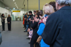 Eröffnung der Ausstellung Faces –Grafik und Malerei von Sharareh Gholinejad in der Galerie am Flughafen Graz