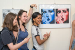 Eröffnung Jugendgalerie im Grazer Rathaus, BRG Körösi Farben und Emotionen