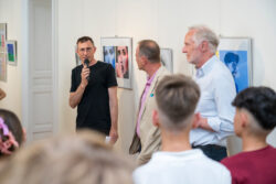 Eröffnung Jugendgalerie im Grazer Rathaus, BRG Körösi Farben und Emotionen