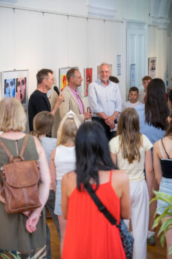 Eröffnung Jugendgalerie im Grazer Rathaus, BRG Körösi Farben und Emotionen