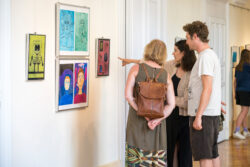Eröffnung Jugendgalerie im Grazer Rathaus, BRG Körösi Farben und Emotionen