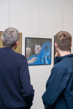 © Kulturvermittlung Steiermark (Natascha Reiterer) Eröffnung Galerie am Flughafen Graz | HTBLVA Graz-Ortweinschule | Es war einmal...