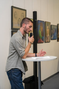 © Kulturvermittlung Steiermark (Natascha Reiterer) Eröffnung Galerie am Flughafen Graz | HTBLVA Graz-Ortweinschule | Es war einmal...