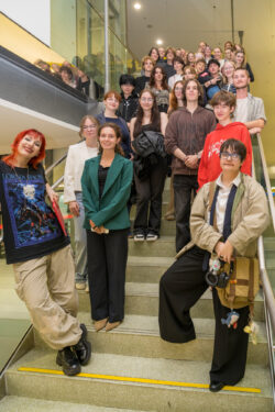 © Kulturvermittlung Steiermark (Natascha Reiterer) Eröffnung Galerie am Flughafen Graz | HTBLVA Graz-Ortweinschule | Es war einmal...