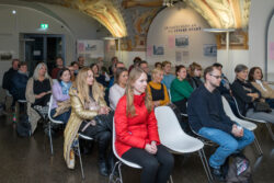 Lesung Ode an das verlorene Notizbuch von Elisabeth Frischauf in der Landesbibliothek Steiermark