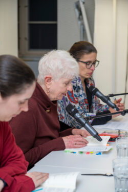 Lesung Ode an das verlorene Notizbuch von Elisabeth Frischauf in der Landesbibliothek Steiermark