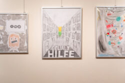 Ausstellung des BRG Lichtenfels zum Internationalen Tag der Menschenrechte in der Jugendgalerie im Grazer Rathaus