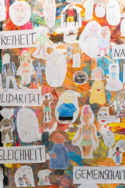 Ausstellung des BRG Lichtenfels zum Internationalen Tag der Menschenrechte in der Jugendgalerie im Grazer Rathaus