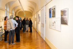 Ausstellung foto : grafik von Andreas Ledl in der Fotogalerie im Grazer Rathaus