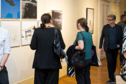 Ausstellung foto : grafik von Andreas Ledl in der Fotogalerie im Grazer Rathaus