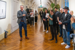 Ausstellung foto : grafik von Andreas Ledl in der Fotogalerie im Grazer Rathaus