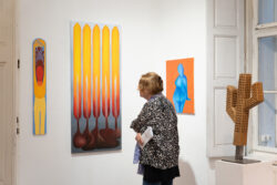 Eröffnung GOLLOS JETZT, Familie Gollowitsch in der Galerie Centrum