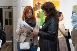 Eröffnung GOLLOS JETZT, Familie Gollowitsch in der Galerie Centrum