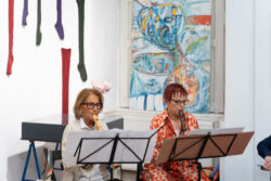 Eröffnung GOLLOS JETZT, Familie Gollowitsch in der Galerie Centrum