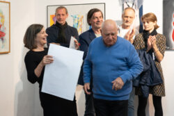 Eröffnung GOLLOS JETZT, Familie Gollowitsch in der Galerie Centrum