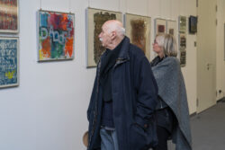 Ausstellung Schreibweisen von Birgit Fedl-Dohr in der Galerie am Flughafen Graz