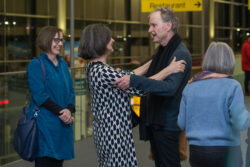 Ausstellung Schreibweisen von Birgit Fedl-Dohr in der Galerie am Flughafen Graz