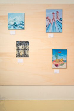 Ausstellung In Bewegung der Modellschule Graz in Jugendgalerie im Grazer Rathaus