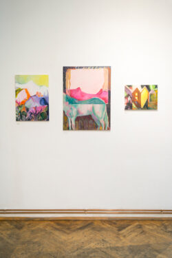 Ausstellung in der Galerie Centrum: Magdalena Herzog, Theresa Obermayer und Bruno Richard zeigen unter Images à Trois ihre Werke