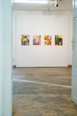 Ausstellung in der Galerie Centrum: Magdalena Herzog, Theresa Obermayer und Bruno Richard zeigen unter Images à Trois ihre Werke