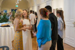 Ausstellungseröffnung Evelyn Fasch in der Fotogalerie im Grazer Rathaus