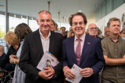 Eröffnung der Ausstellung Wer bin denn du? von Luis Sammer in der Galerie am Flughafen Graz
